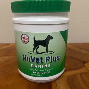 🆕 NuVet Plus® K-9 Powder - Immune System Builder for Canine / 90 servings